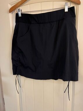 Columbia Black Omni-Shield Active Skort with Drawstring